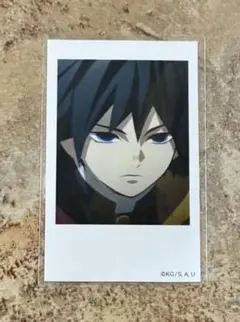 鬼滅の刃　チェキ風ブロマイド 柱カフェ ランダム 冨岡義勇