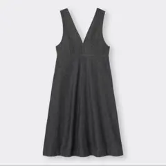 GU デニムジャンパードレス　3XL
