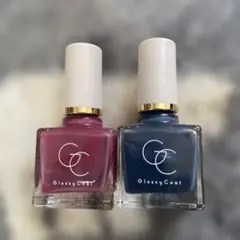 か*こ様 Glossy Coat ネイルカラーセット パープル ブルーのサムネイル