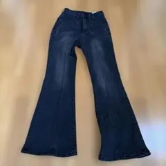 Dazyブーツカットブラックデニム　　XS