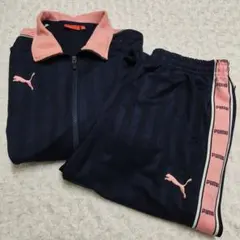 PUMA プージャ ジャージ　上下セット セットアップ　ピンク　L Oサイズ
