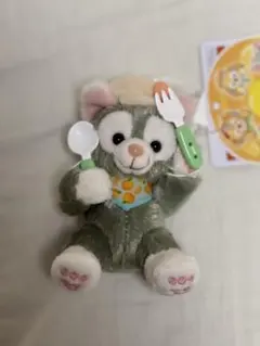 ダッフィー &フレンズ　ワンダフルキッチンぬいぐるみチャーム　ジェラトーニ