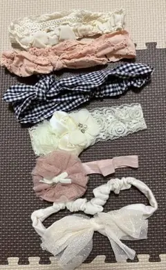 まとめ売り　ベビー用ヘアバンド 6点セット