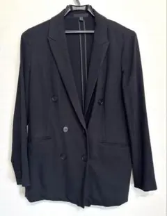 ICB(オンワード) ダブルジャケット ブラック 3号サイズ