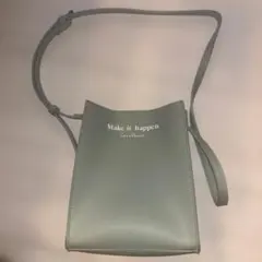 ラブトキシック　スクエアショルダーバッグ　エメラルド グリーン
