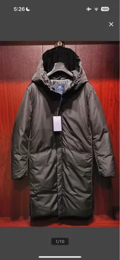 イタリア・ローマ発*ロベルトカバーニ 高級グースダウンコート・50/XLサイズ黒