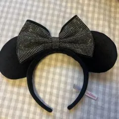 ミニーマウス風スパンコールカチューシャ