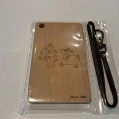 ミャクミャク✕イコちゃん 木製パスケース ICOCA イコカ - メルカリ