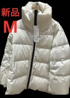 新品　ユニクロ　+J ダウンボリュームジャケット　Mサイズ　オフホワイト