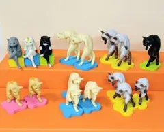 バンダイ　「猫背2 」ガチャフィギュア　16体セット　まとめ売り