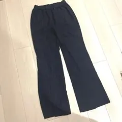 Mila Owen パンツ ネイビー　ストライプ
