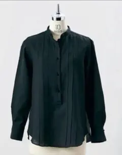 完売品】madameH Closet 麻カフタンシャツ ブラック 36 - メルカリ