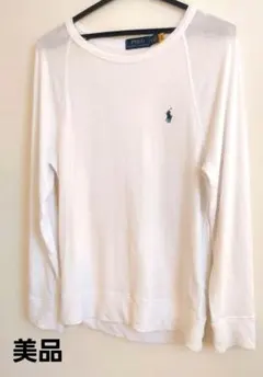 美品！Polo Ralph Lauren ホワイト ロンT Size xs