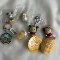 ミッキー・ミニー・プーさん ストラップセット