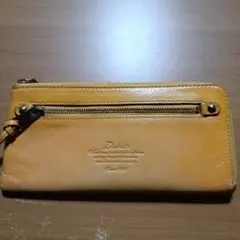 Dakota　モデルノ　長財布 マスタード色