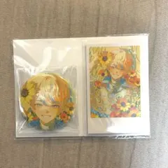 にじさんじ　緋八マナ　誕生日グッズ2024 缶バッジ　チェキ