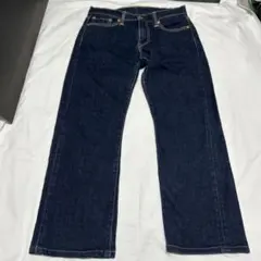 美品リーバイスLIVE'Sストレートデニム513ダークブルー W28