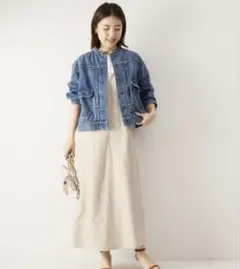 Spick&Span CROP DENIM ジャケット