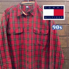 トミーヒルフィガー　TOMMY  HILFIGER チェック　シャツ