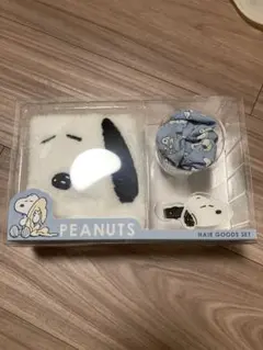 【スヌーピー】ヘアバンド　ヘアクリップ　シュシュ　3点セット※箱無し　お値引き可