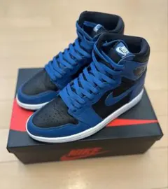 Nike Air Jordan 1 High OGダークマリーナブルー
