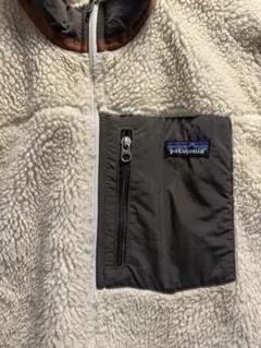 patagonia レトロＸ　ホワイト/グレー