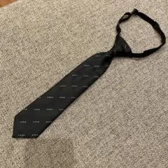 子供用ネクタイ　ブラック