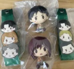 リヴァイ エレン サシャ 一番くじ 進撃の巨人 ちょこのっこ ちゃーむ