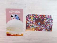 パペットスンスン　コレクションスマロイド　スンスン　ノンノン　ドーナツ　アイス