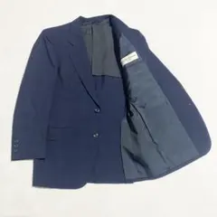 【最高級生地】美品 バレンシアガ 紺ブレザー スキャバル テーラードジャケットのサムネイル