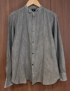 ジャンゴアトゥール ウイングカラー シャツ グレー系チェック