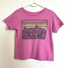 Patagonia パタゴニア 半袖Tシャツ ピンク 2T