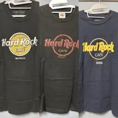 Hard Rock Cafe Tシャツ 3枚セット