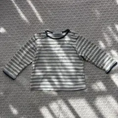 familiar ストライプ 長袖Tシャツ 80サイズ