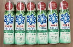 アリエール MiRAi 部屋干し スポーツ 液体洗剤 6本セットのサムネイル