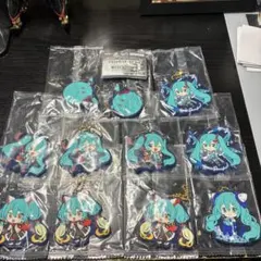 GUNDAM × MIKU 初目ミク　ラバーマスコット×11