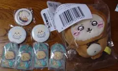 ちいかわ ラッコセット たぬきだもんくじ 缶バッジ ミニチュアチョコチャーム