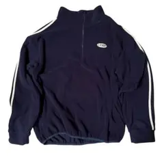 CDRR ネイビー ハーフジップ トレーナー