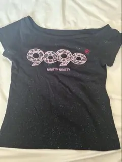 9090girls OG Logo Off shoulder Gitter