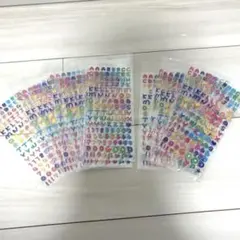 カラフルアルファベット 数字 シートセット 13枚セット