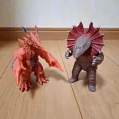 ウルトラ怪獣シリーズ 2点まとめ売り バザンガ エリマキテレスドン