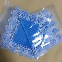 【新品未開封】ドラえもん　近沢レース　ブルー＆スカイブルー　ハンカチ　２枚セット