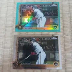TOPPS CHROME MLB 2026 岡本和真 75周年ロゴ 1991 - メルカリ