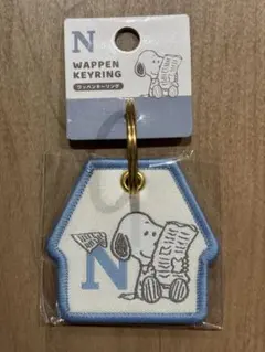 スヌーピー キーホルダー ワッペンキーリング N ピーナッツ