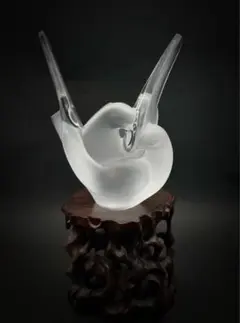 1182N9パ LALIQUE ラリック 白鳥モチーフ 花瓶 花びん 2026年最新】ラリック鳥の人気アイテム - メルカリ