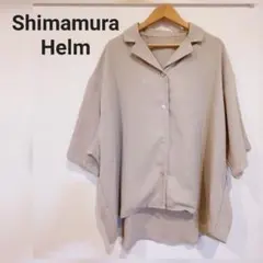 Shimamura/しまむら Helmオーバーサイズ前後差シャツ 半袖