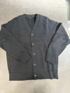 UNIQLO ブラック Vネックカーディガン Lサイズ