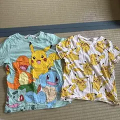 ポケモン Tシャツ 2枚セット 5-6歳