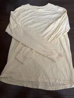 jouer petit 長袖Tシャツ クリーム色