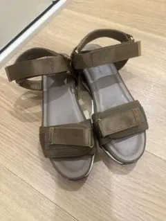 Jelly Beans ブラウン サンダル　Lサイズ